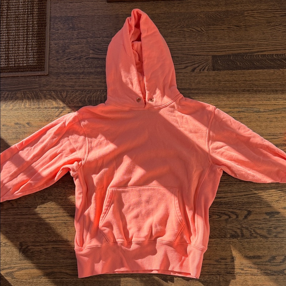 Katie J NYC Vibrant Orange Hoodie